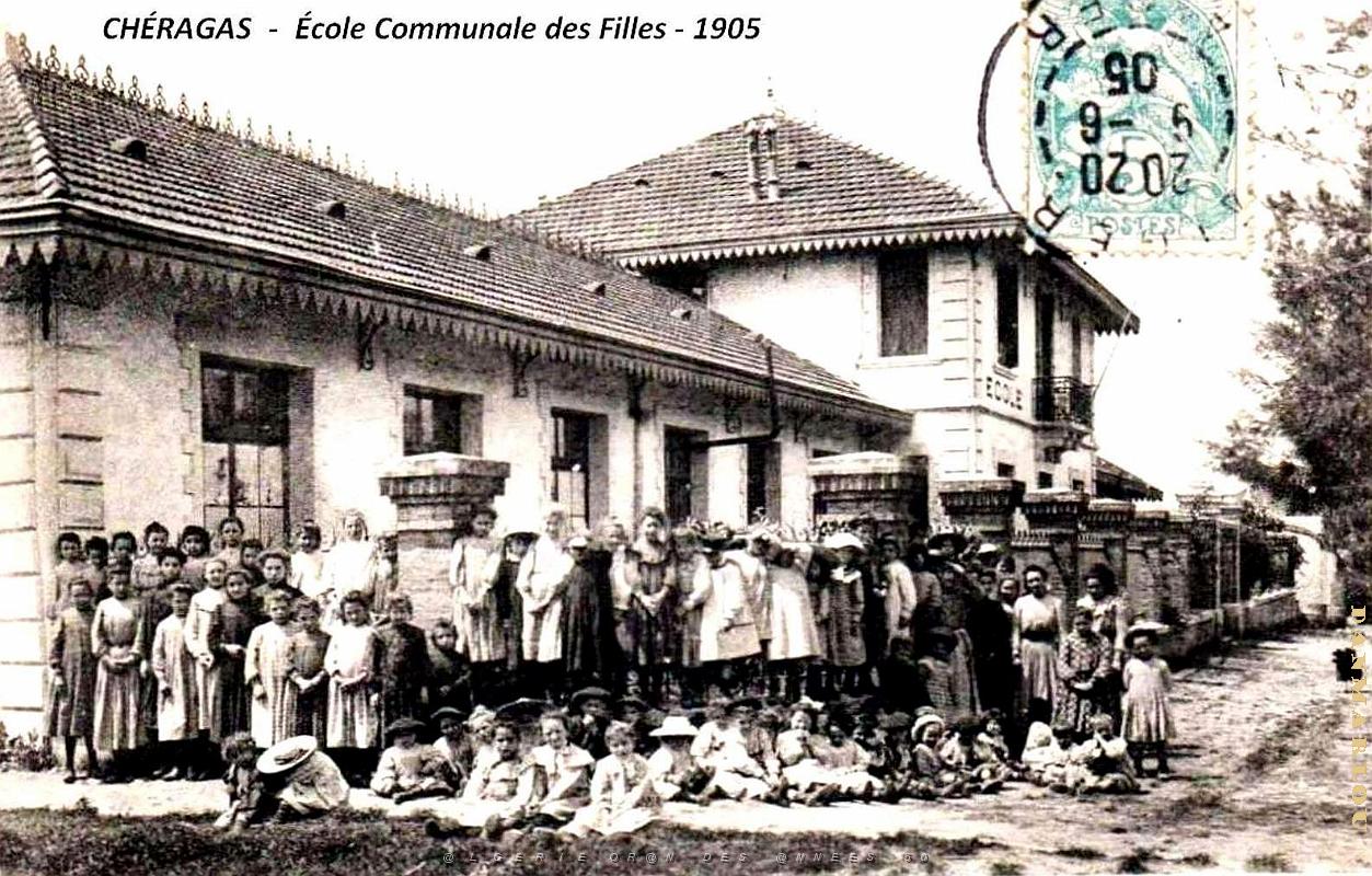 2759- Cheragas - Ecole Communale des Filles - 1905.jpg